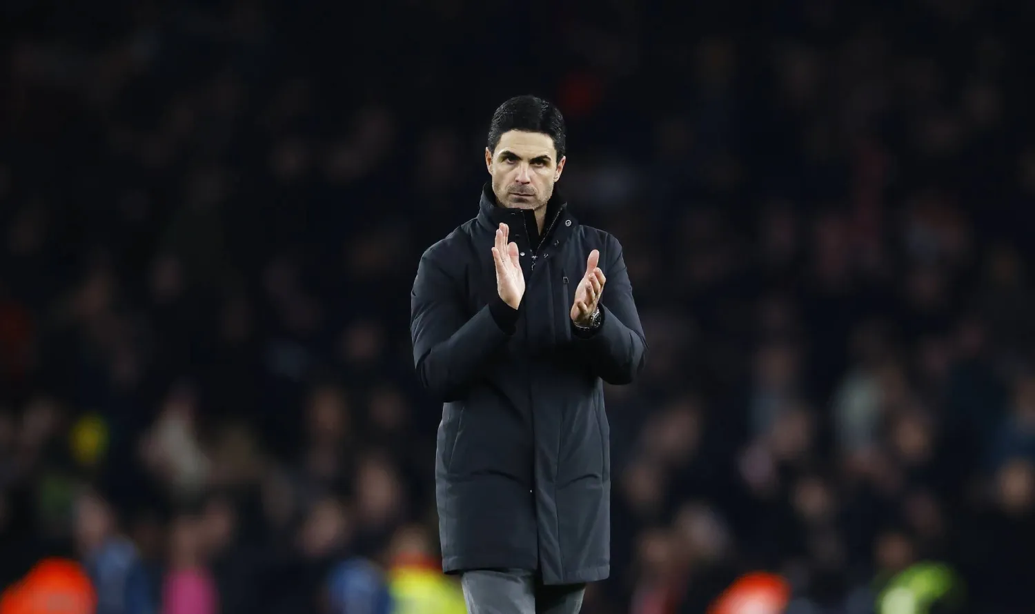 ميكيل أرتيتا المدير الفني لآرسنال (إ.ب.أ) 