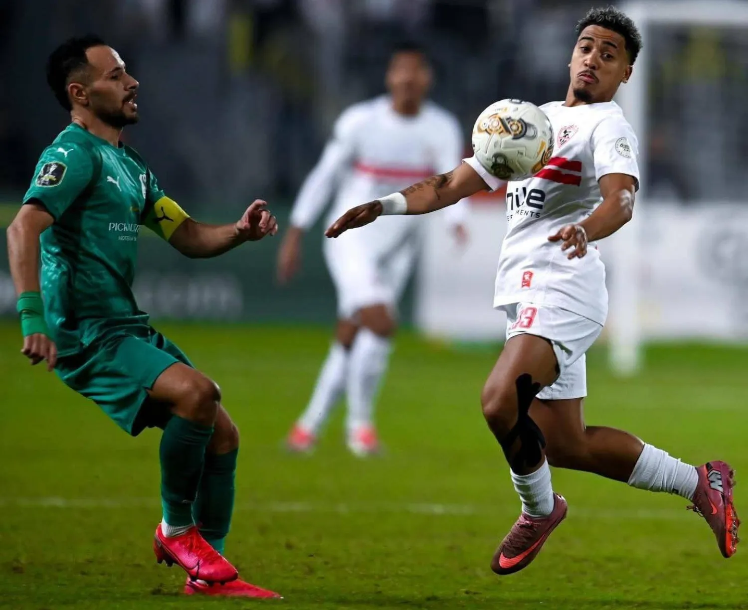 التعادل حسم قمة الزمالك والمصري في الكونفدرالية (نادي الزمالك)