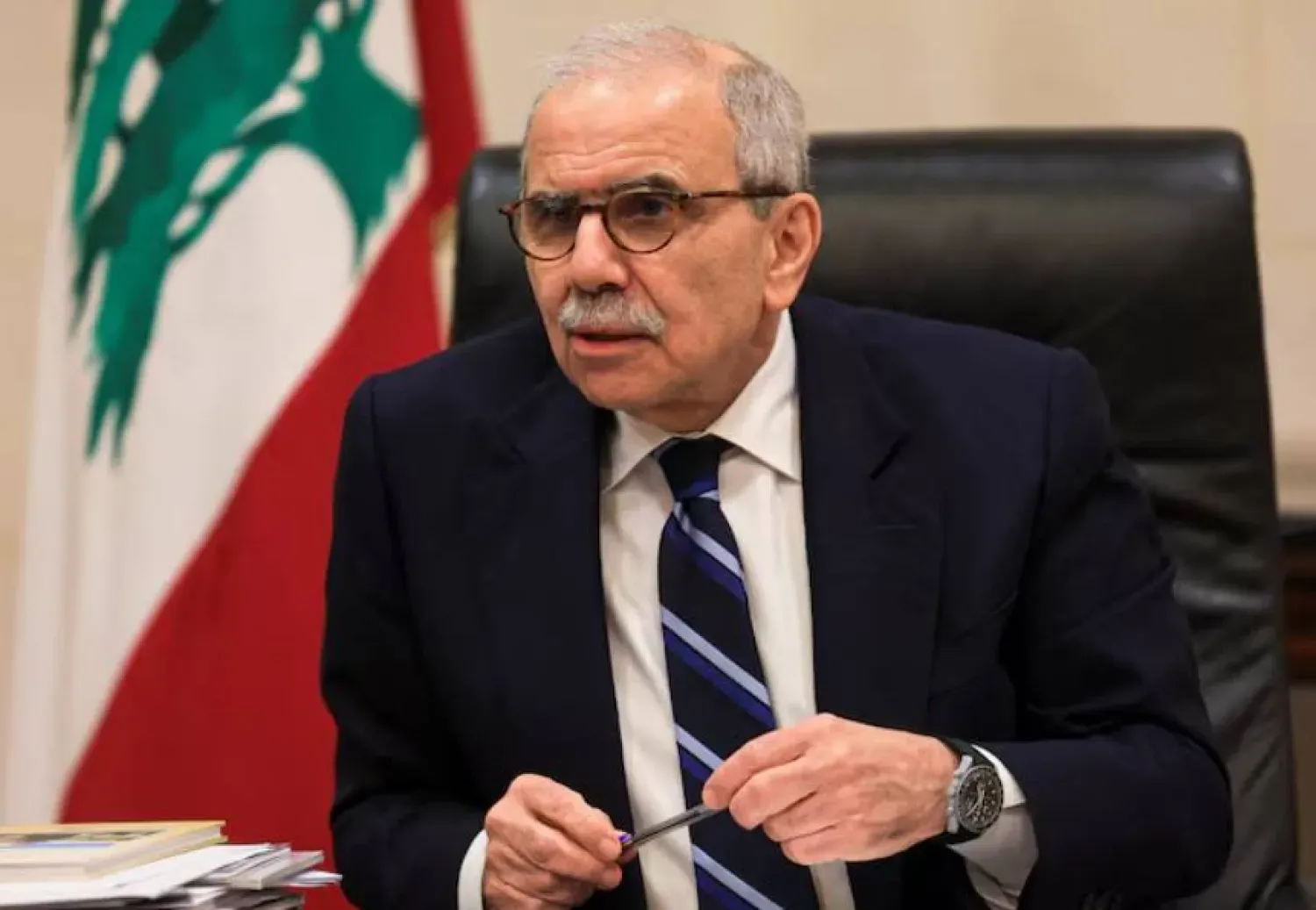 Lübnan Başbakanı Nevvaf Selam (Arşiv – Reuters)
