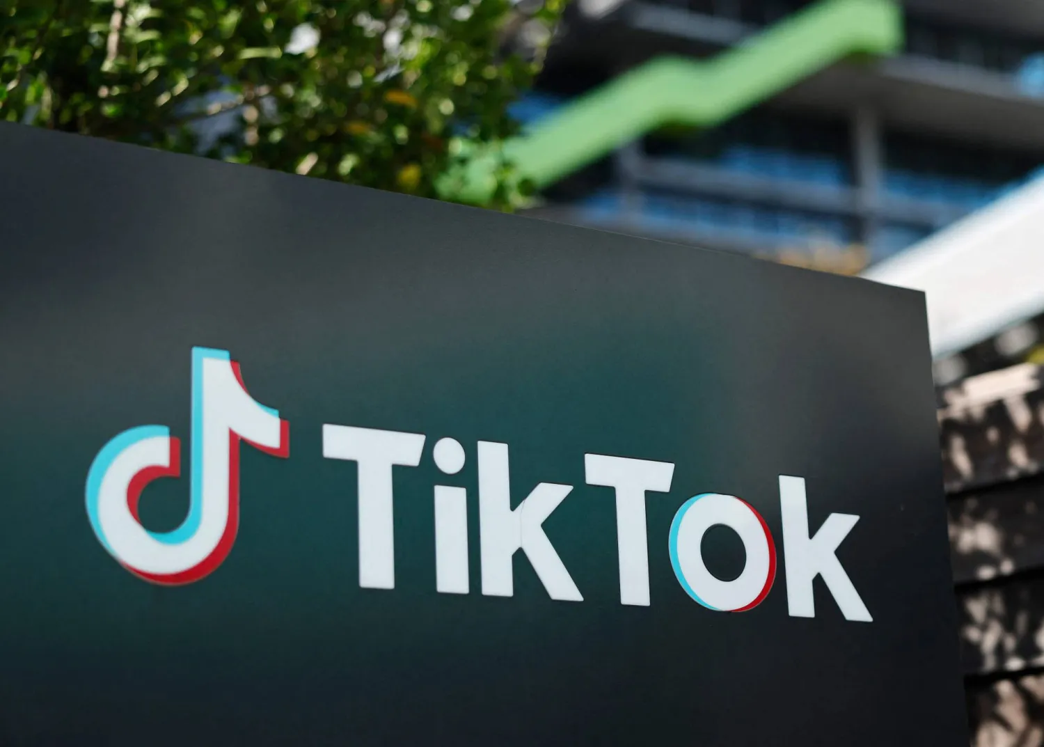 The TikTok logo is displayed at a TikTok office on January 23, 2026 in Culver City, California. (Getty Images/AFP)