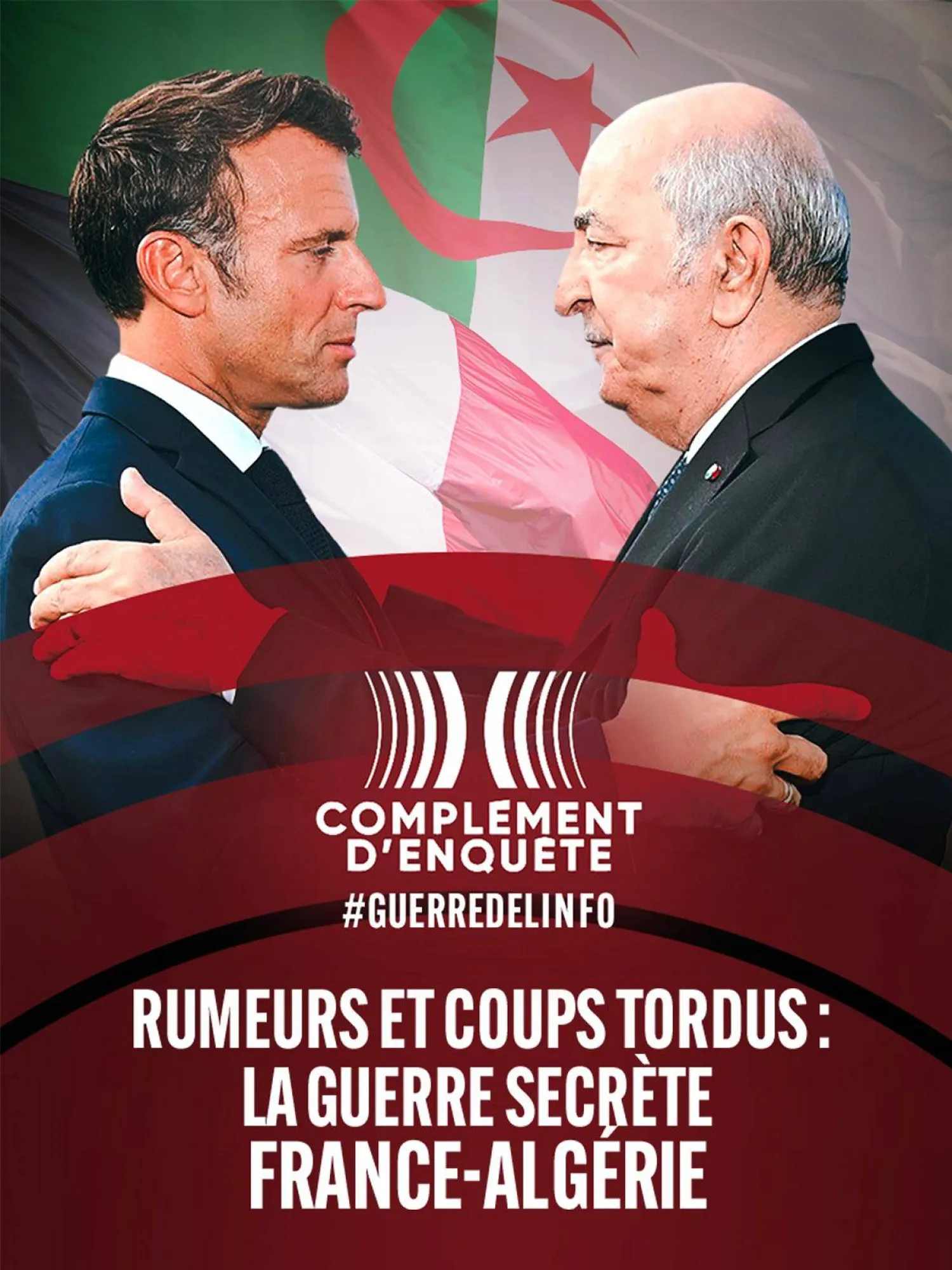 ملصق الوثائقي الفرنسي الذي فجّر الأزمة الجديدة (الشرق الأوسط)