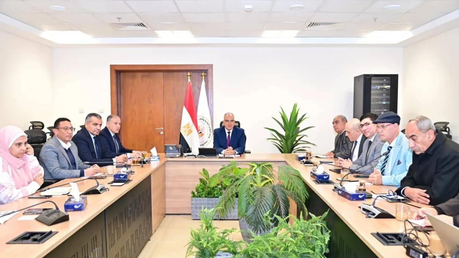 اجتماع وزاري لبحث الميزان المائي في مصر (وزارة الري المصرية)