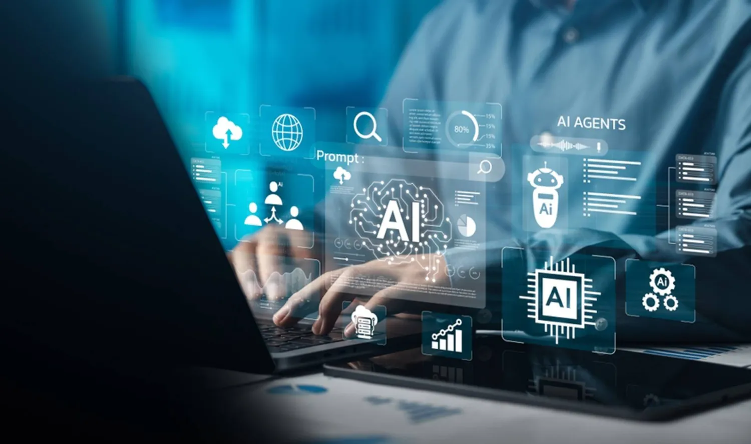 بيانات الدولة في خدمة الذكاء الاصطناعي لدعم الابتكار وتحسين الخدمات (شاترستوك)