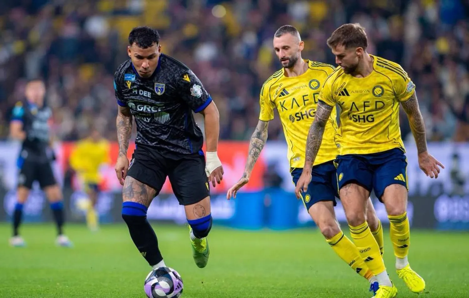 التعاون خسر مباراته أمام النصر وتوقفت رحلة انتصاراته (نادي التعاون) 