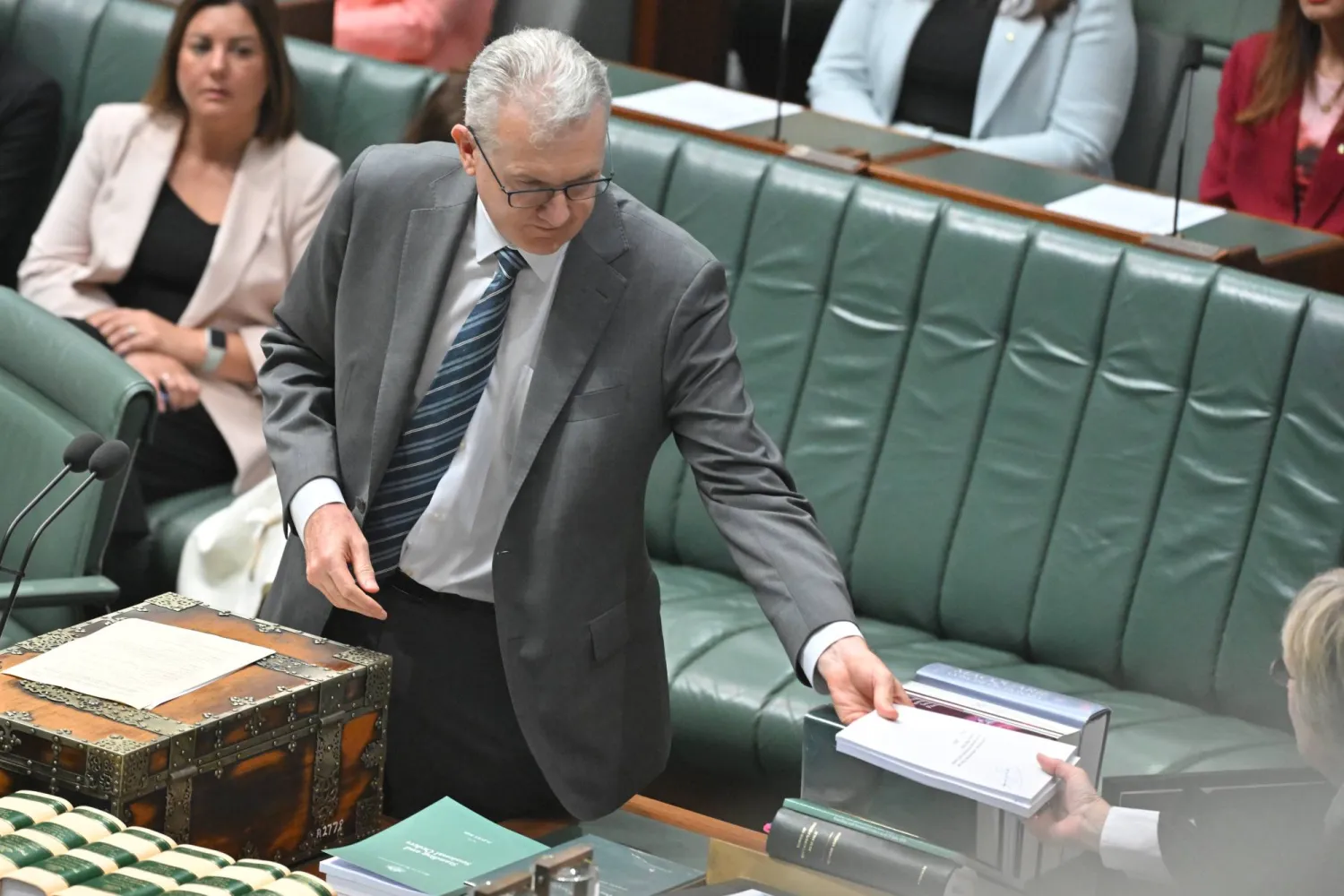 وزير الداخلية الأسترالي توني بيرك (أ.ب)