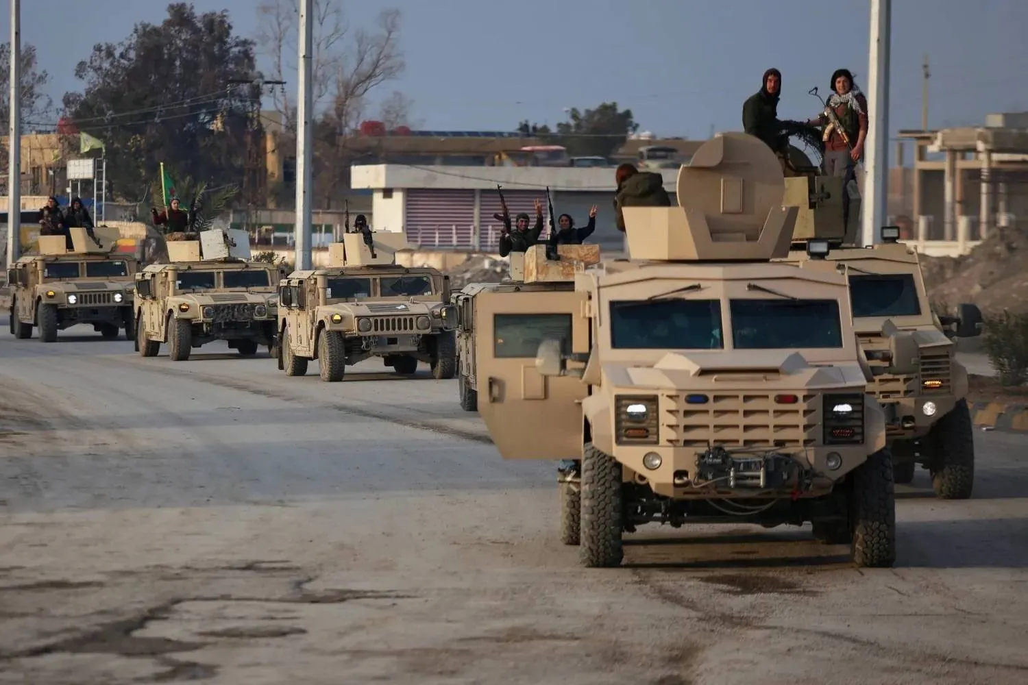 Forces of the Syrian Democratic Forces (SDF) completed their withdrawal to the Hasakah region in northeastern Syria (Reuters). 