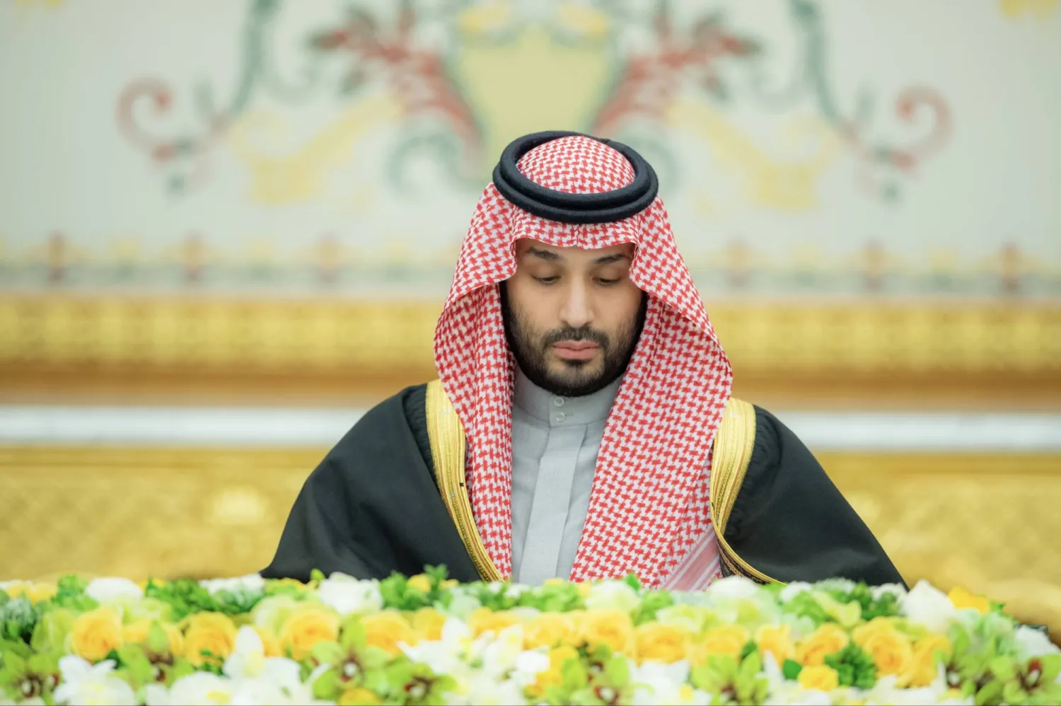 الأمير محمد بن سلمان ولي العهد رئيس مجلس الوزراء لدى ترؤسه جلسة المجلس التي عُقدت في الرياض الثلاثاء (واس)