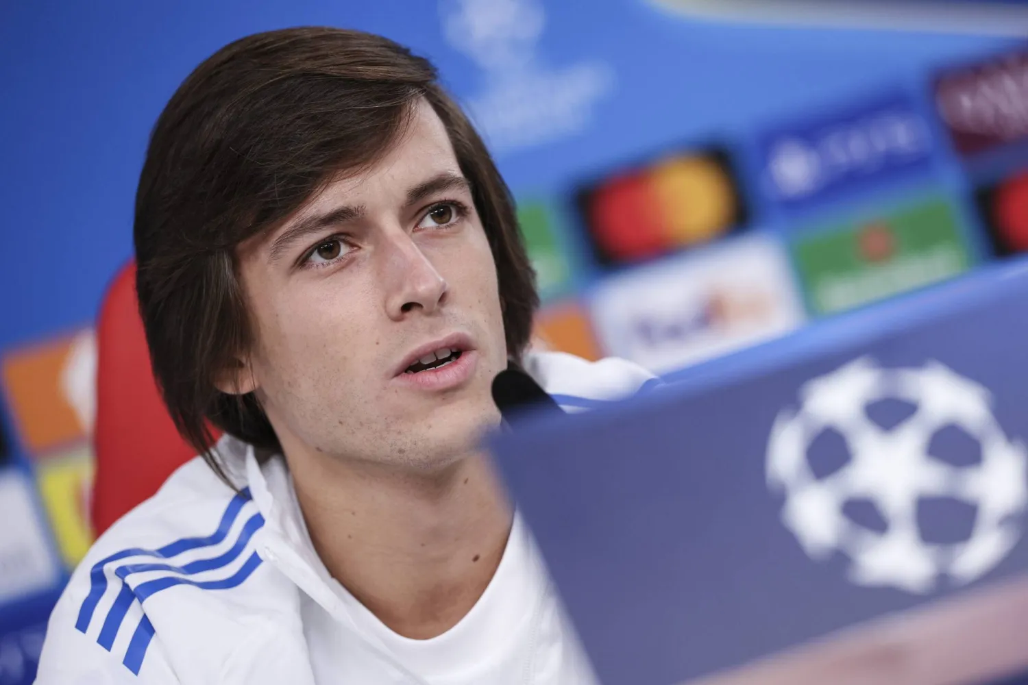 ألفارو كاريراس مدافع ريال مدريد (إ.ب.أ)