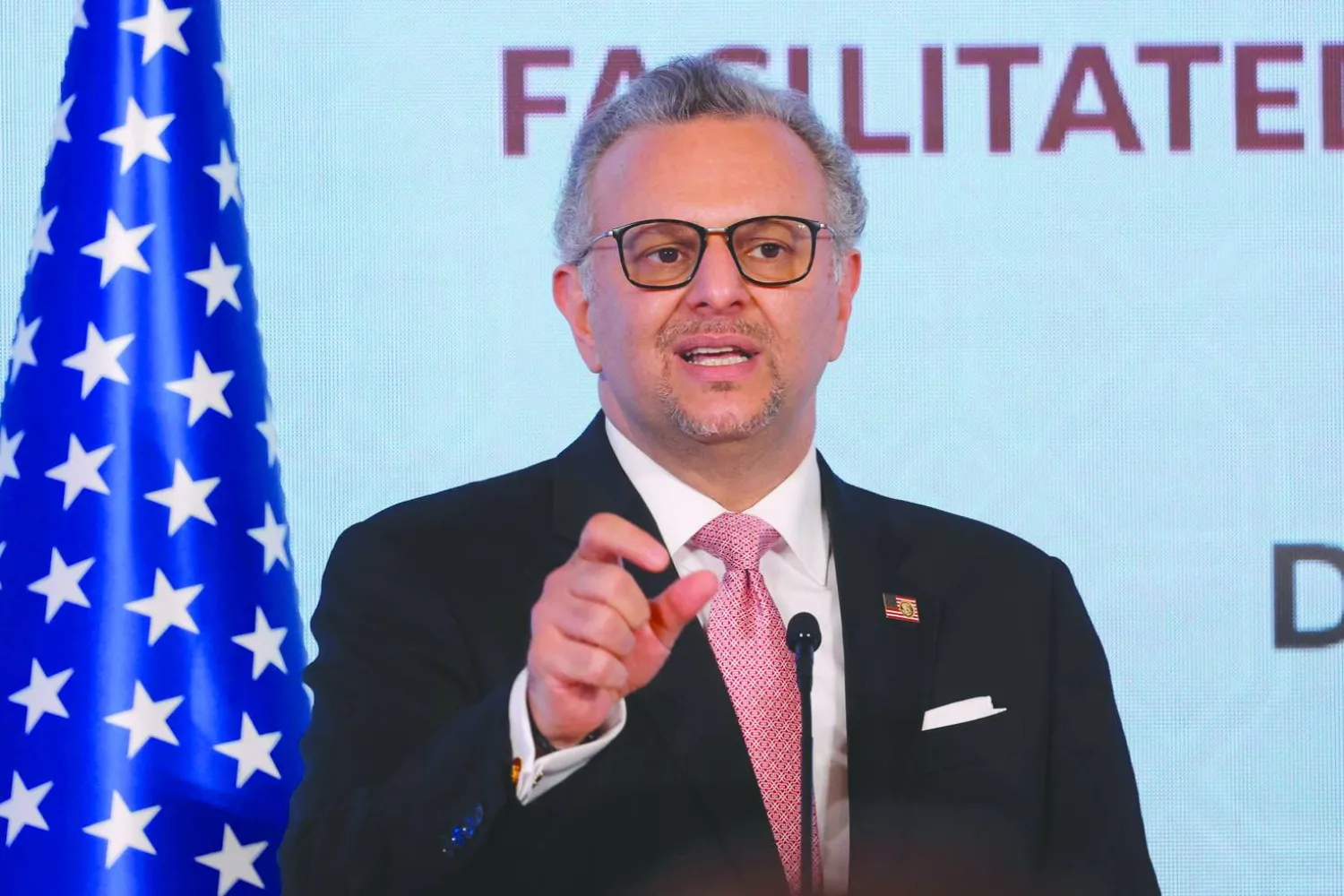 
مسعد بولس مستشار الرئيس الأميركي (أ.ف.ب)