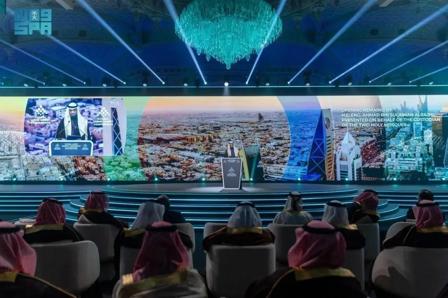 The conference was held under the patronage of Custodian of the Two Holy Mosques King Salman bin Abdulaziz Al Saud and organized by the Ministry of Human Resources and Social Development. (SPA)