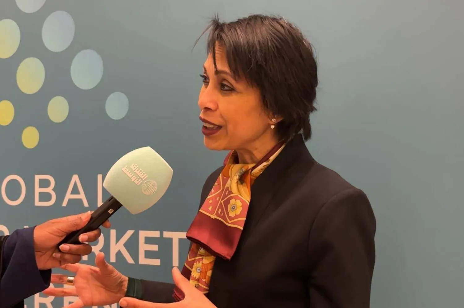 مديرة السياسات الاجتماعية في مجموعة البنك الدولي عفت شريف (الشرق الأوسط)