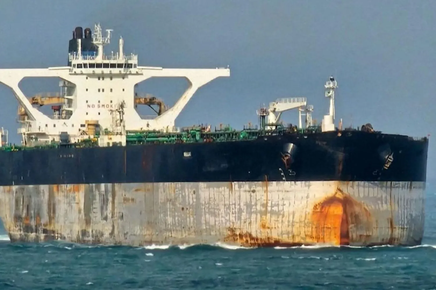 ABD, tankerin Rusya'nın "gölge filosuna" ait olduğunu öne sürüyor (Reuters)