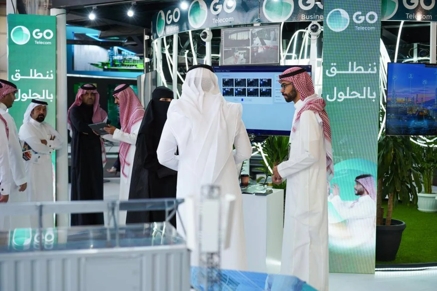 إحدى مشاركات «غو للاتصالات» في معرض اتصالات متخصص (الشرق الأوسط)