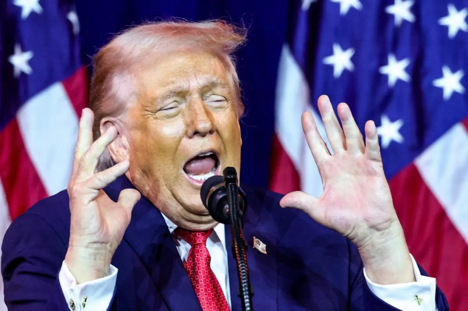 Trump'ın dans tarzı seçim kampanyasının bir simgesi haline gelmişti (Reuters)