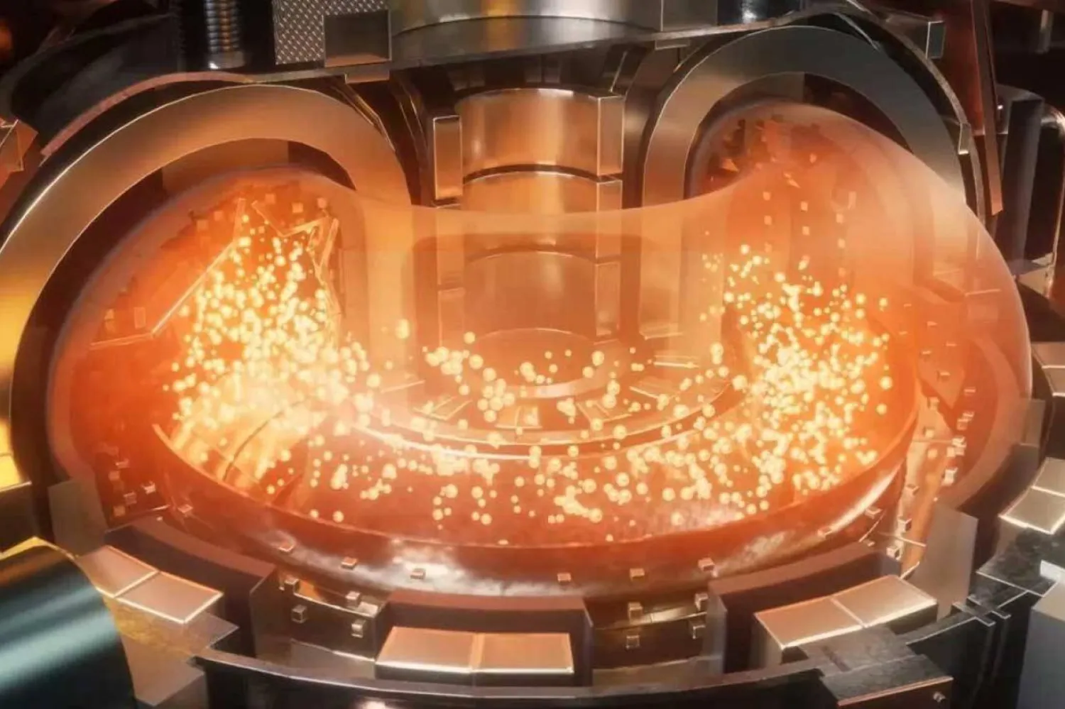 Çin'in Deneysel Gelişmiş Süperiletken Tokamak (EAST) reaktörü, "deneysel sınırların çok ötesinde" plazma yoğunluğu seviyelerine ulaştı (HFIPS/ÇBA)