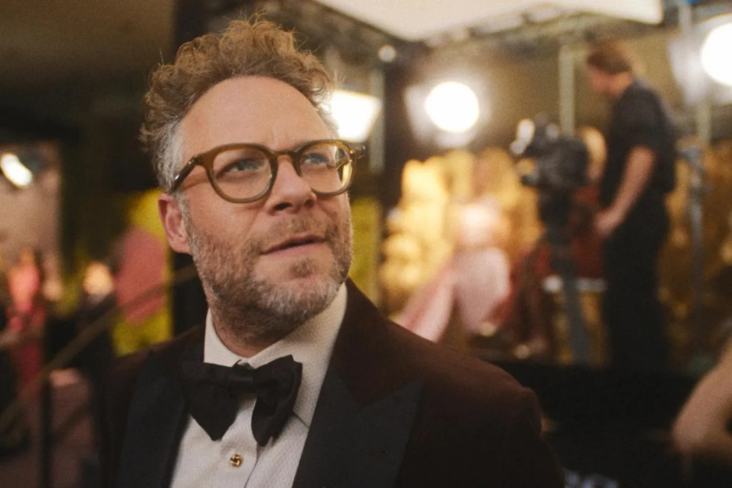 Kanadalı aktör ve komedyen Seth Rogen, The Studio'da Continental Stüdyoları'nın başına geçerek hayallerindeki işe kavuşan Matt Remick karakterine hayat veriyor (Apple TV)