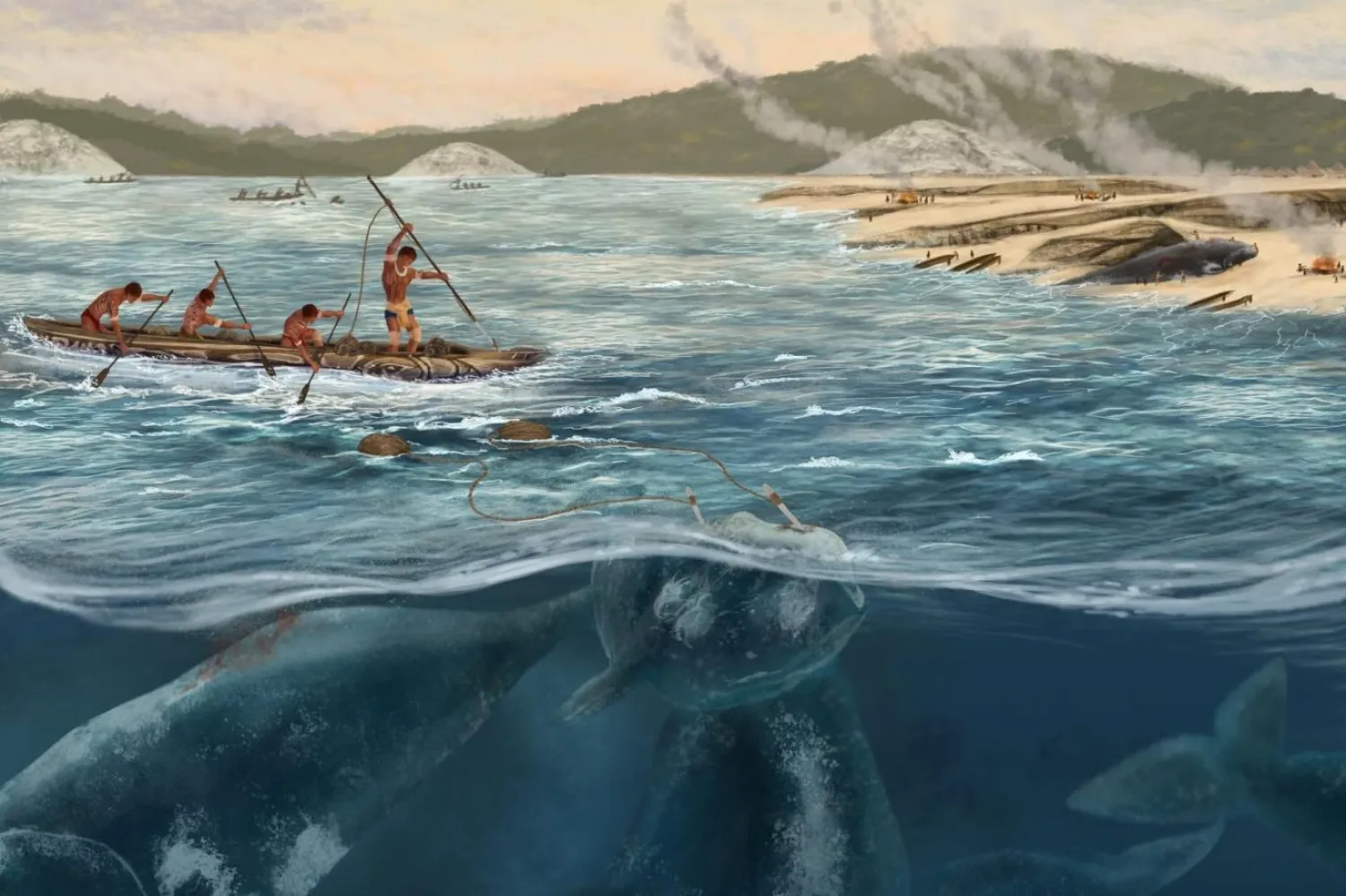 Brezilya'nın güneyindeki yerli topluluklar 5 bin yıl önce büyük deniz memelilerini avlıyordu (Patricia del Amo Martín)