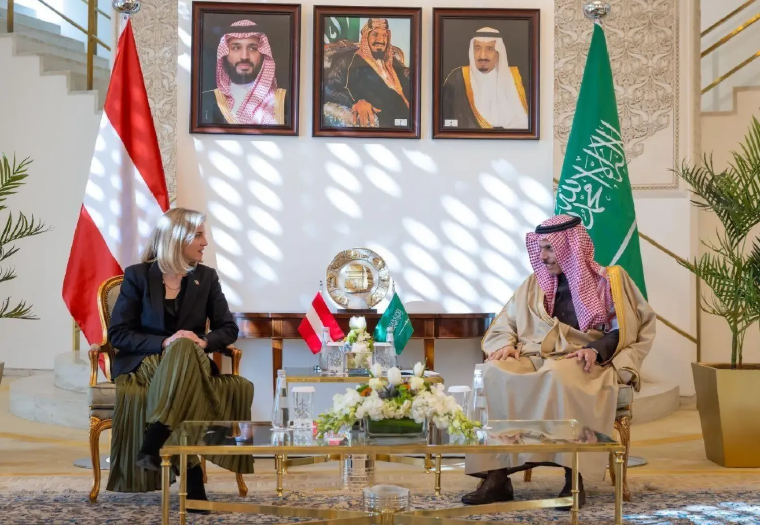 The two sides discussed the latest regional developments and efforts made in this regard - SPA