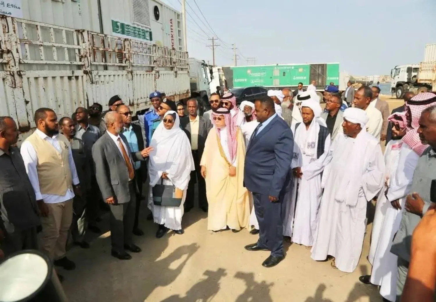 تدشين المشاريع الإنسانية السعودية بقطاعات الصحة والمياه والإصحاح البيئي والحماية في السودان (واس)