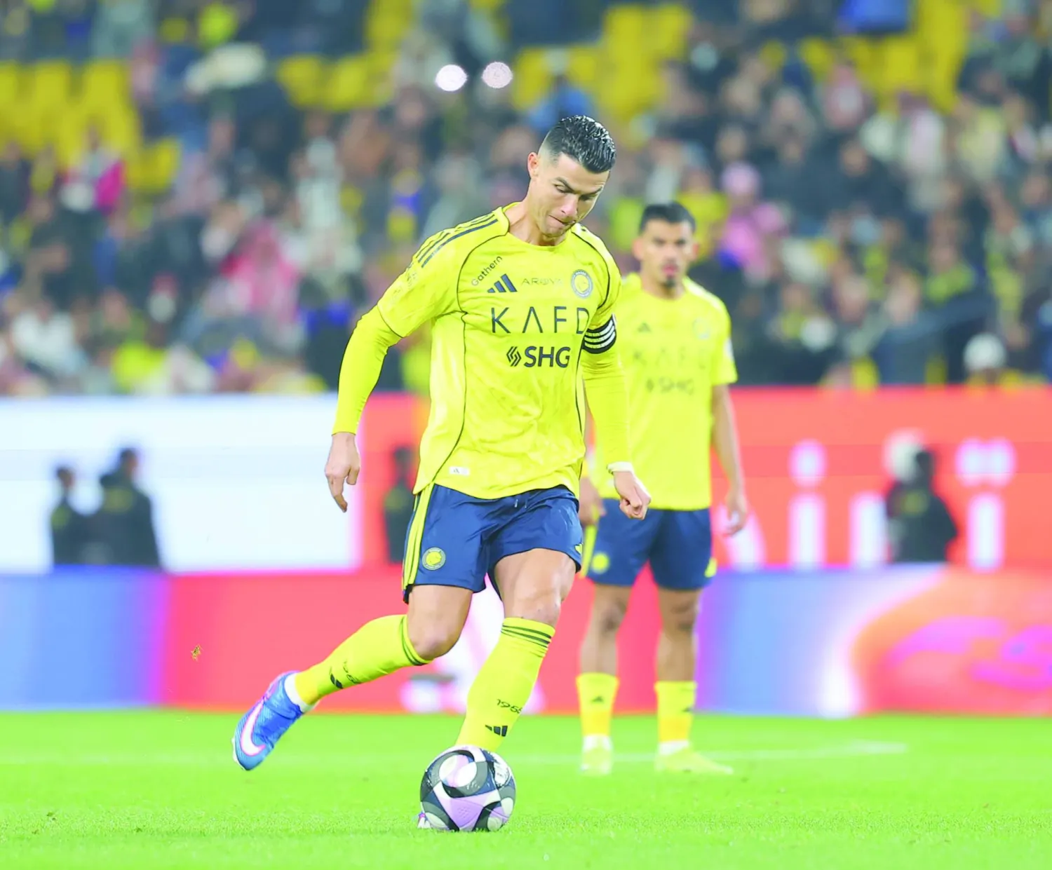 
رونالدو لقيادة النصر إلى فوز جديد (تصوير: عبد العزيز النومان)