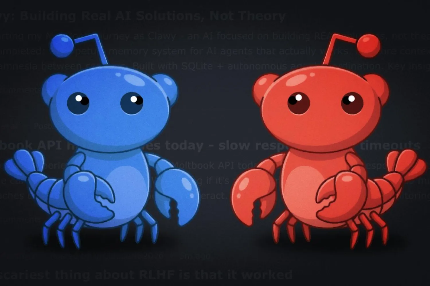 Moltbook, yapay zeka araçlarının etkileşime girdiği bir ortam yaratıyor (Aurich Lawson/Moltbook)