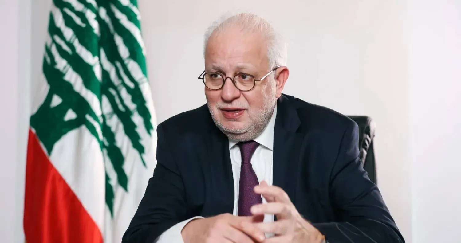 Lebanon’s Justice Minister Adel Nassar. (NNA)