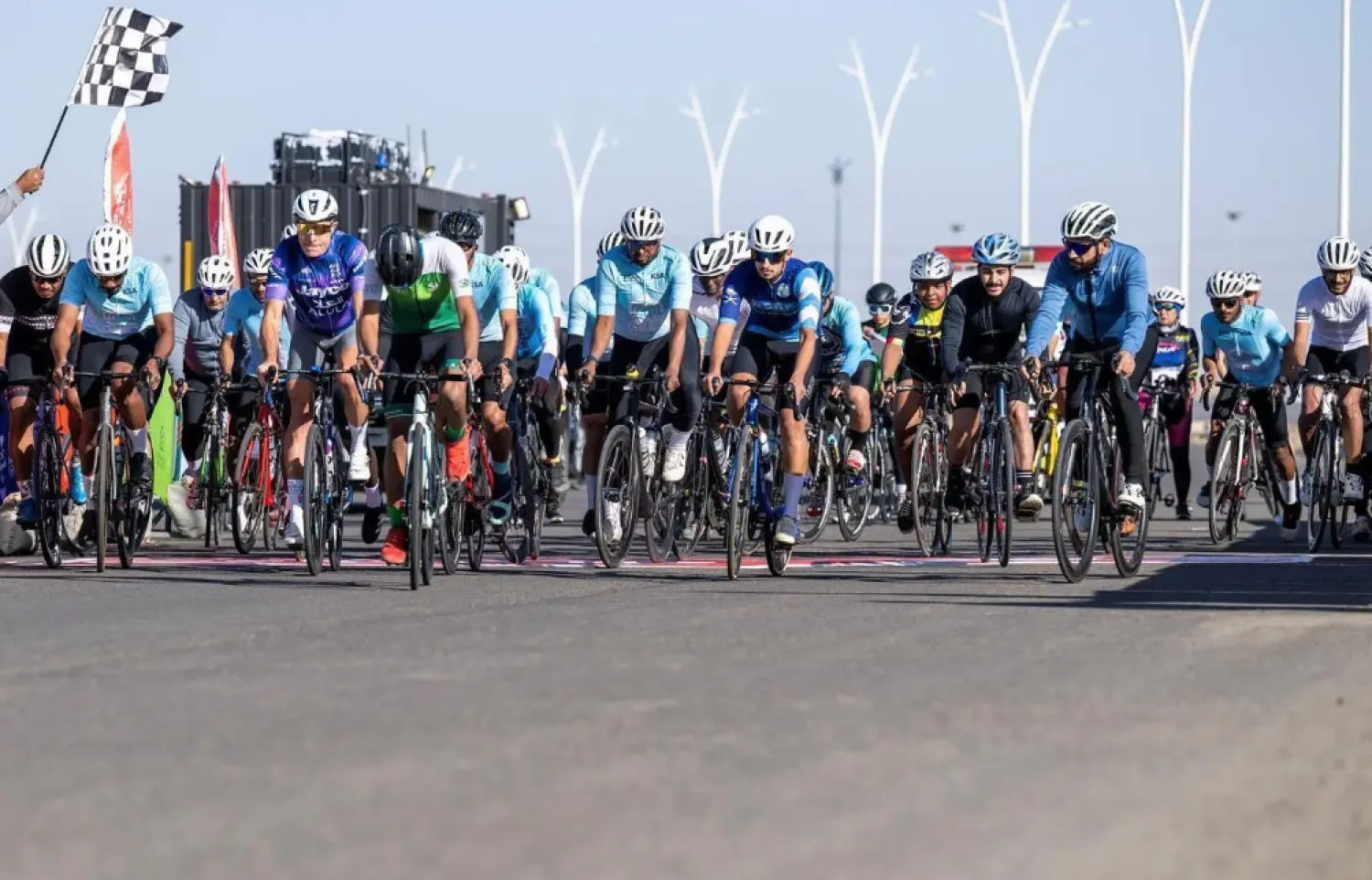 The event featured a 30-kilometer route for men and a 15-kilometer route for women - SPA