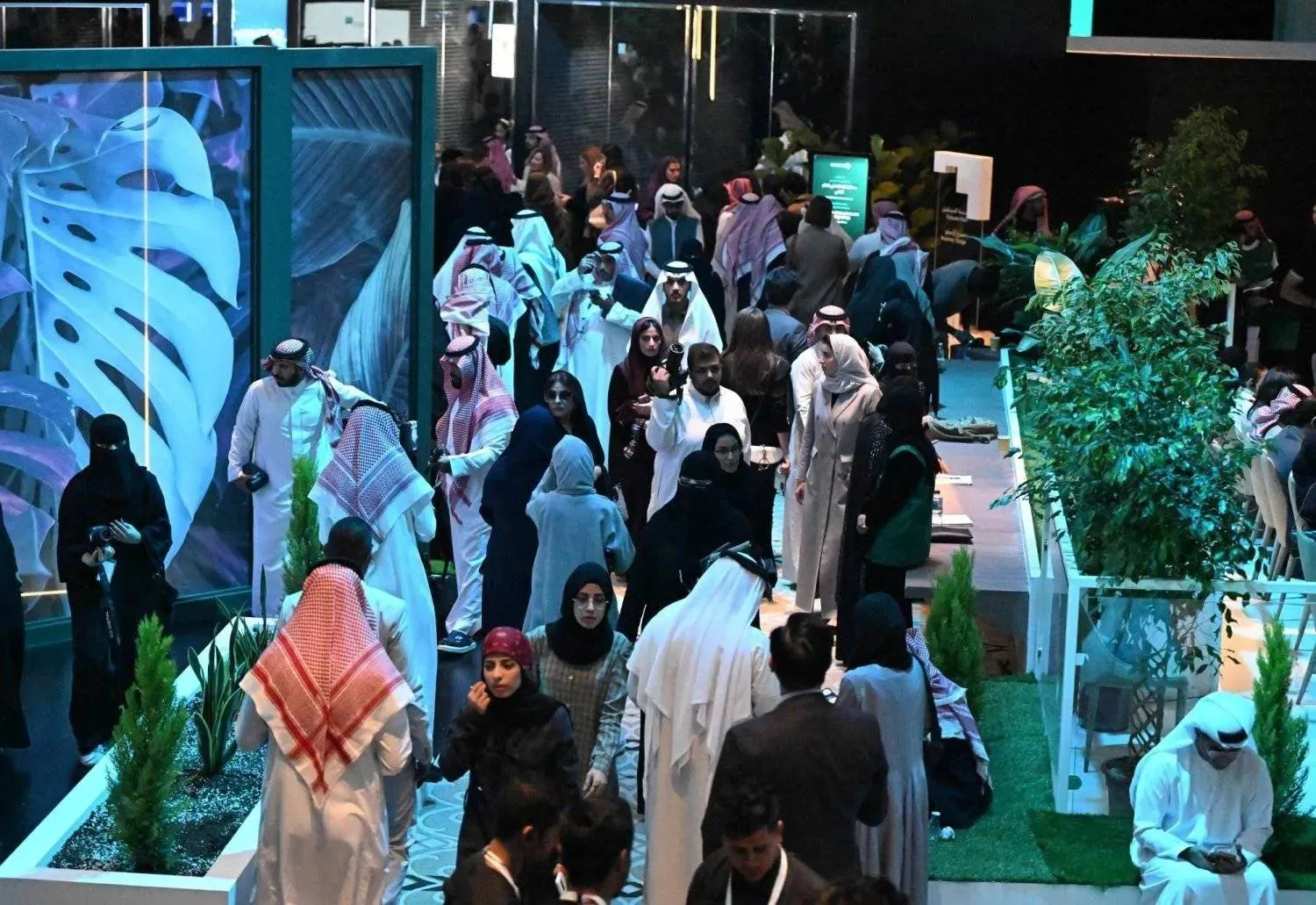 المنتدى يُشكّل فرصة للشركات والأفراد للاطلاع على أحدث تطورات الإعلام (تصوير: بشير صالح)