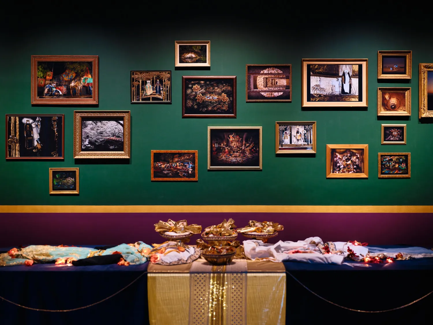 The exhibition draws on the rich cultural language of Saudi and Arab weddings while engaging with global artistic perspectives on partnership and ceremony - SPA