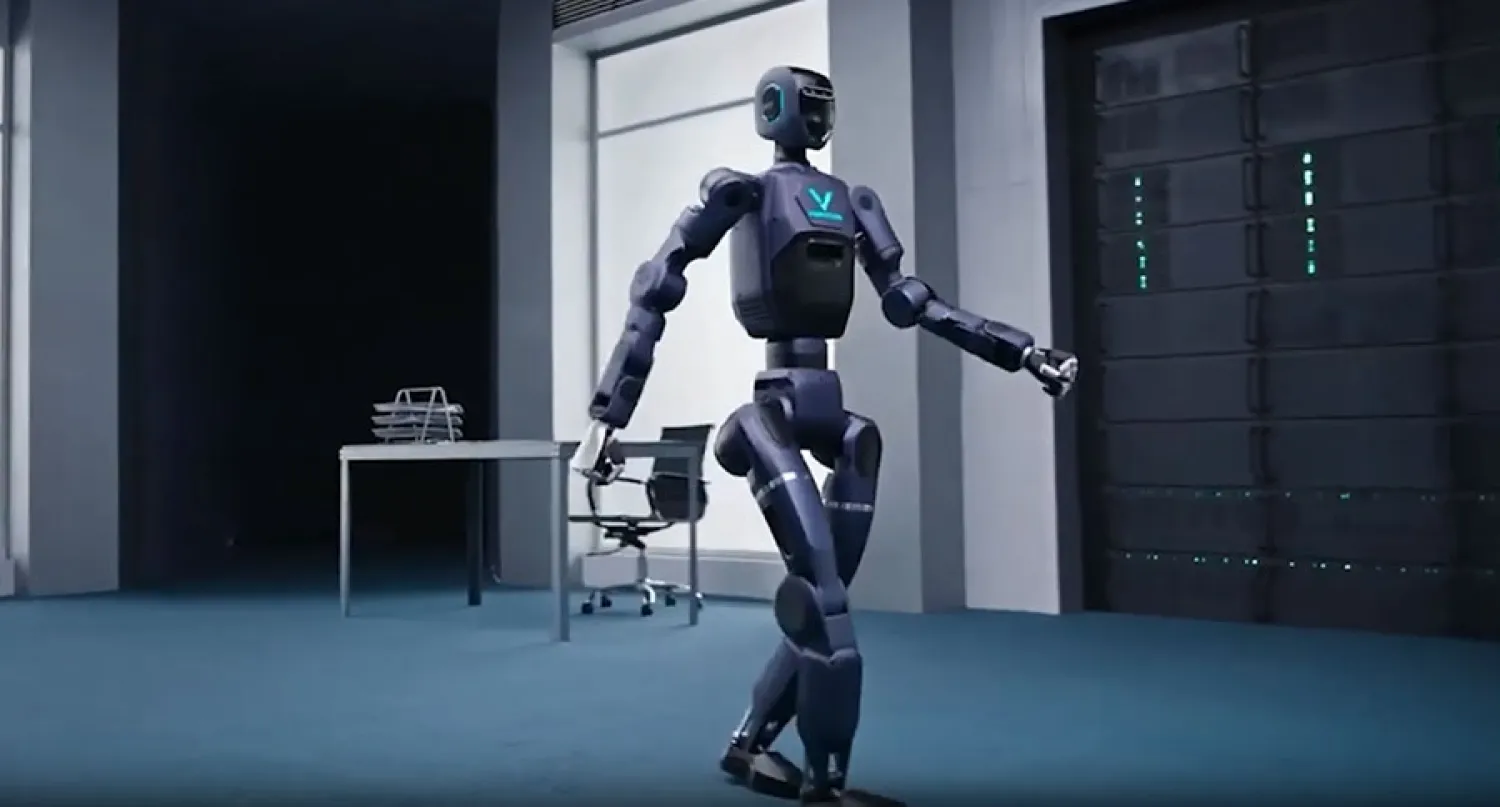 Yere eğilen ve sırtını geriye büken insansı robot heyecan yarattı