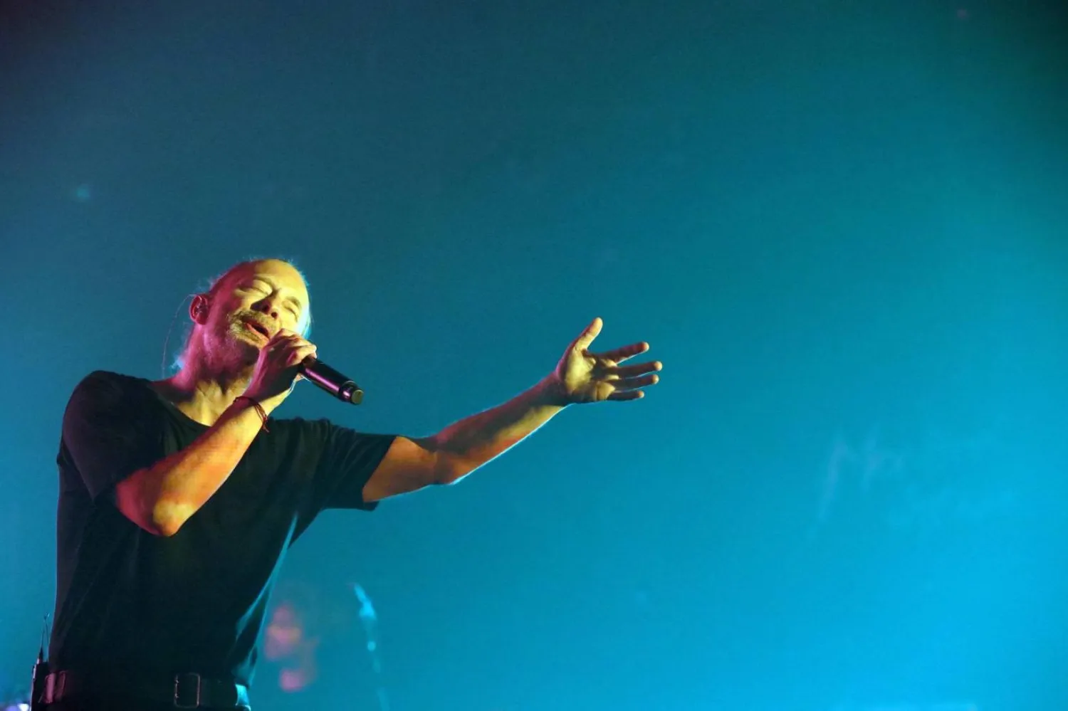 Radiohead'in solisti Thom Yorke'un grubu, ICE'a "S**tirin gidin" dedi (Reuters)
