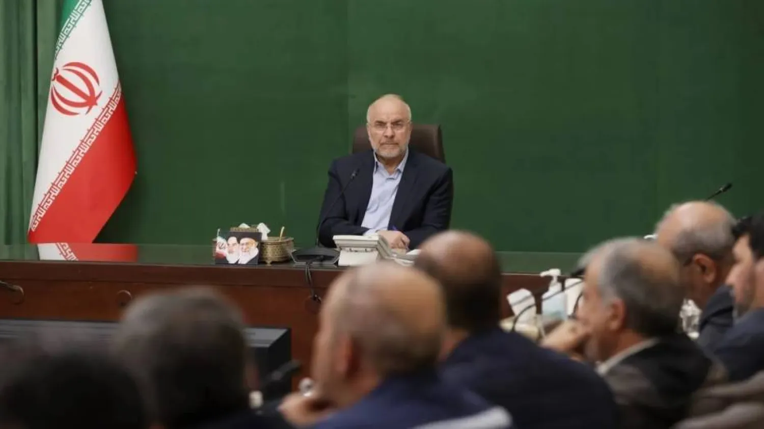 Iranian Parliament Speaker Mohammad Baqer Qalibaf (Iranian Parliament)