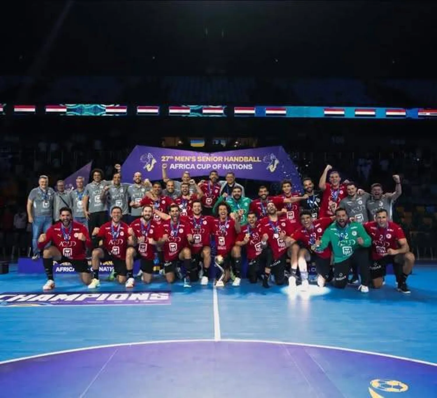 مصر رفعت رصيدها إلى 10 بطولات أفريقية (الاتحاد المصري لكرة اليد)