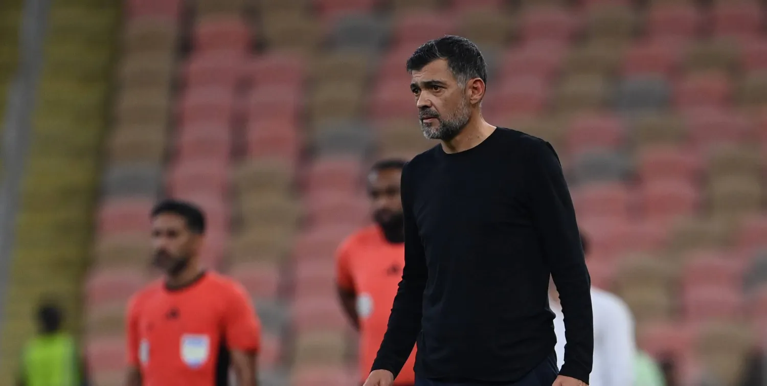 سيرجو كونسيساو مدرب الاتحاد (تصوير: علي خمج) 