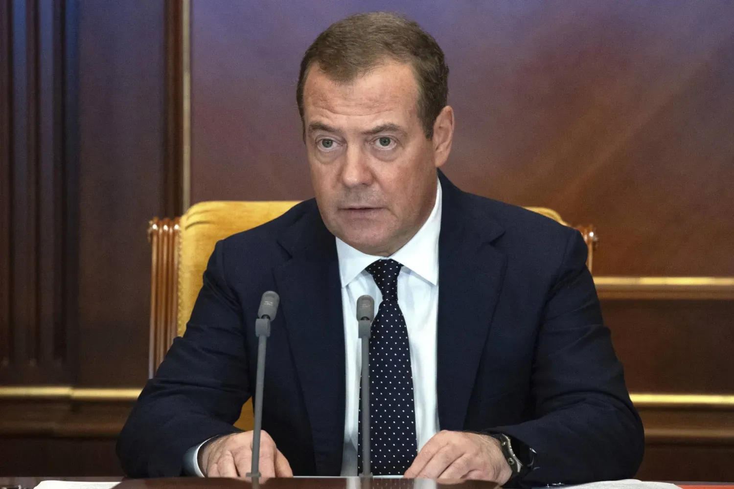 Rusya Güvenlik Konseyi Başkan Yardımcısı Dmitry Medvedev (AP)