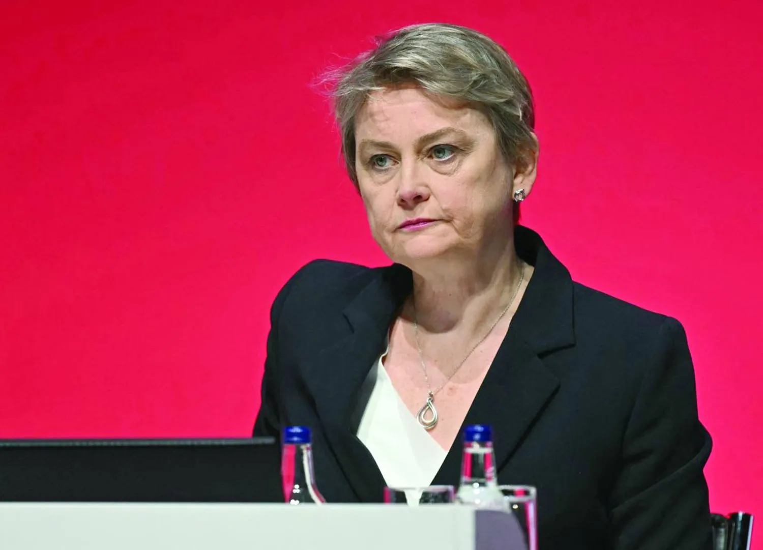 وزيرة الخارجية البريطانية إيفيت كوبر (أ.ف.ب)