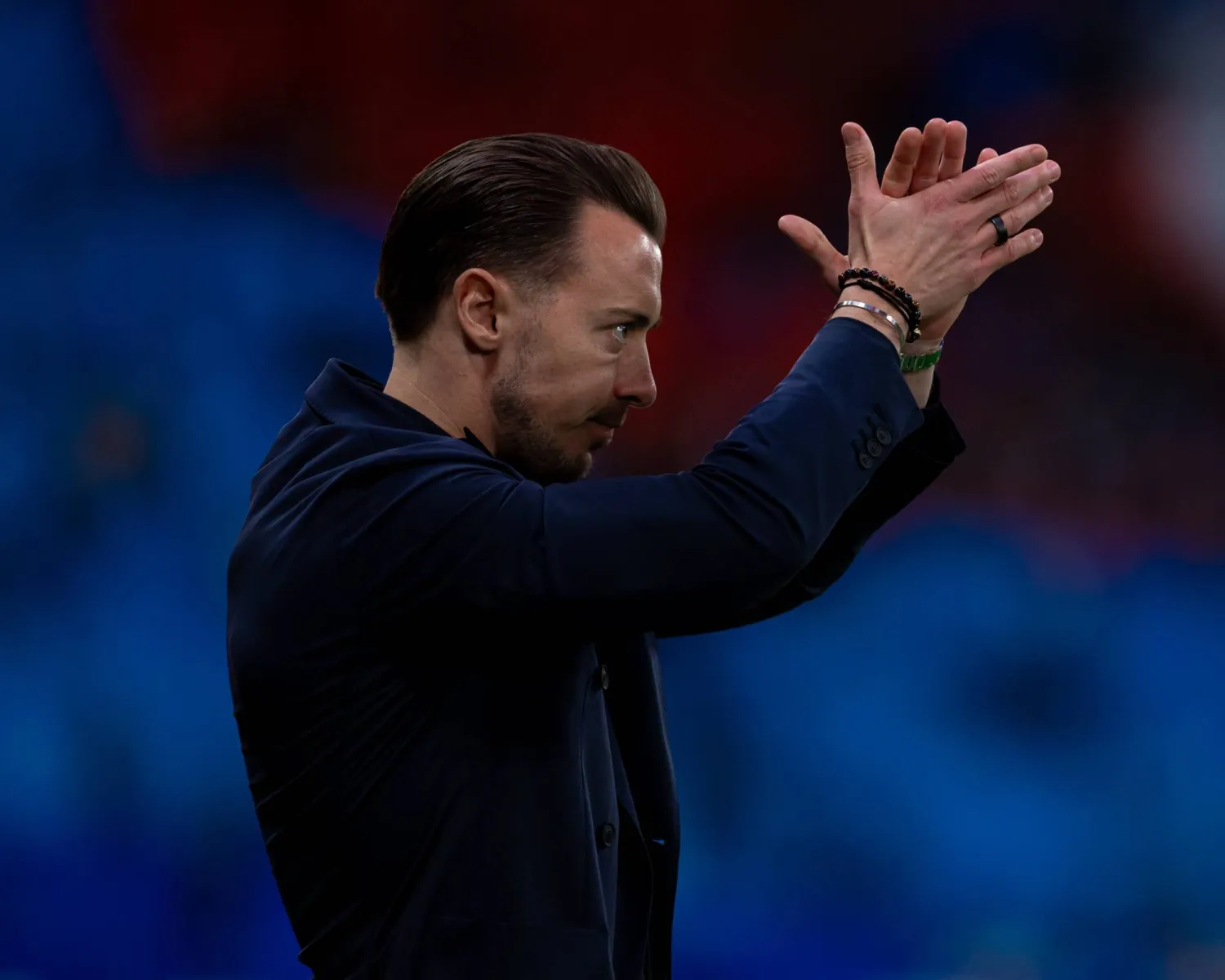 ماتياس يايسله مدرب فريق الأهلي (الدوري السعودي للمحترفين) 