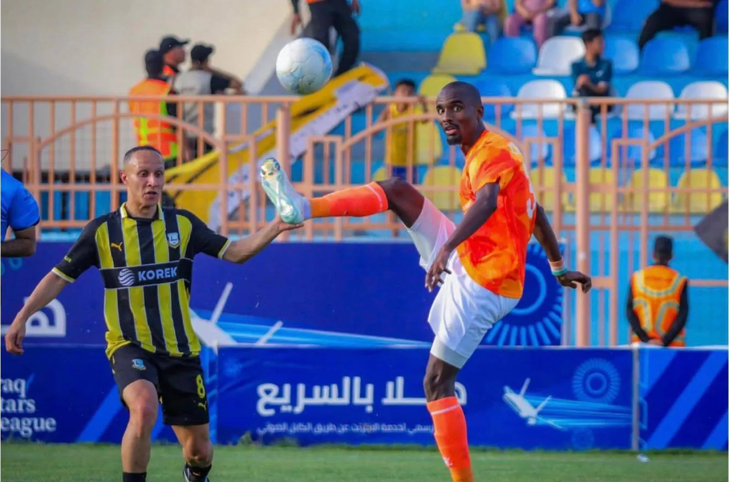 يُعد يوسف أومارو أحد أبرز لاعبي منتخب النيجر (حساب اللاعب «إنستغرام») 