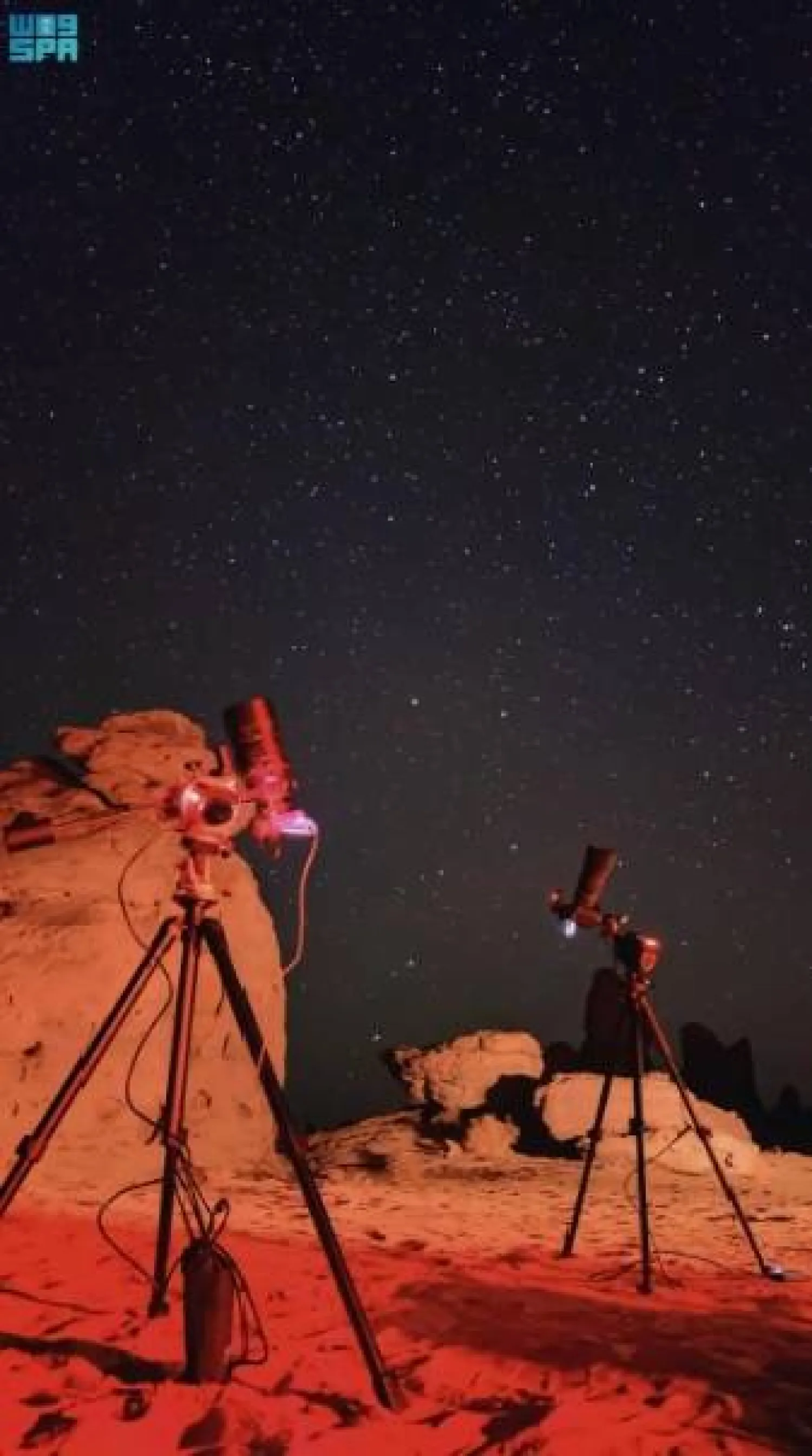 Implemented under the “AlUla Manara” umbrella, the initiative supports RCU's objectives to protect the night sky. SPA