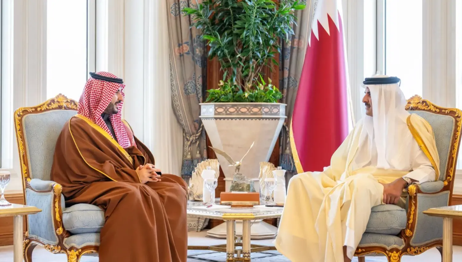 The two sides also discussed the latest regional developments and efforts to address them, as well as topics of mutual interest - SPA