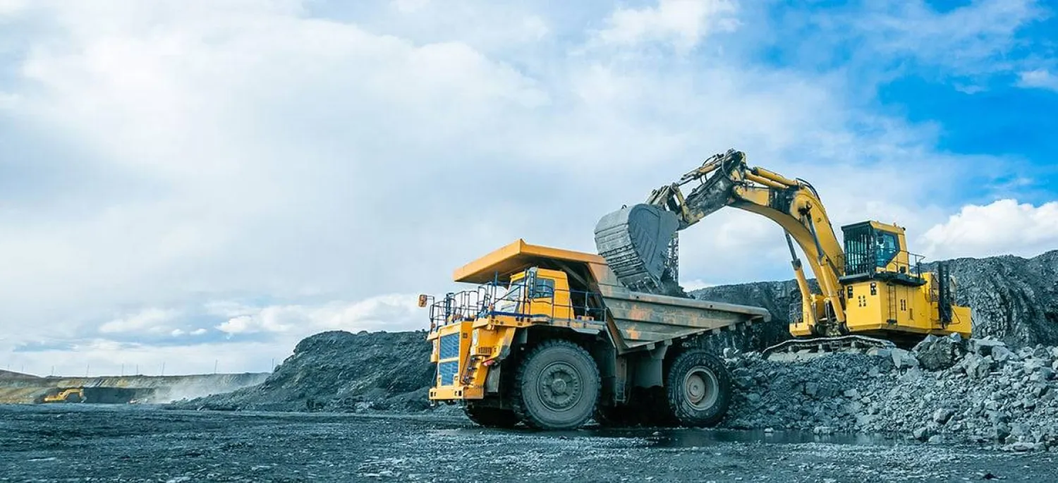 أحد مواقع التعدين في السعودية (واس)