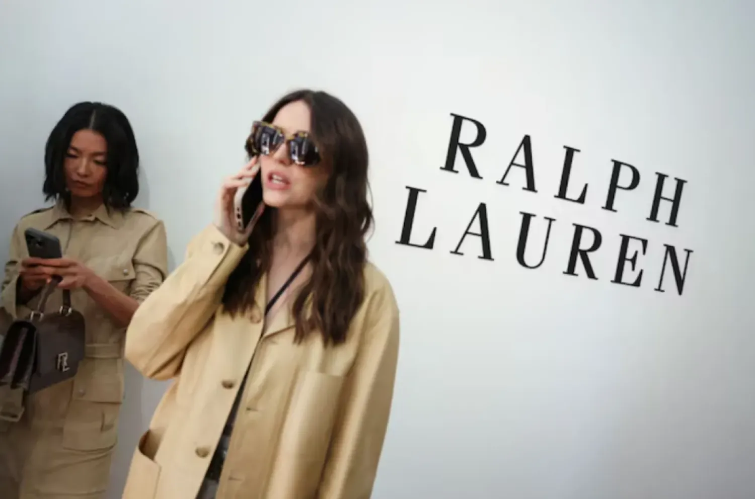 Guests wait after viewing the latest Ralph Lauren collection in New York City, US, April 17, 2025. REUTERS/Caitlin Ochs/File photo
