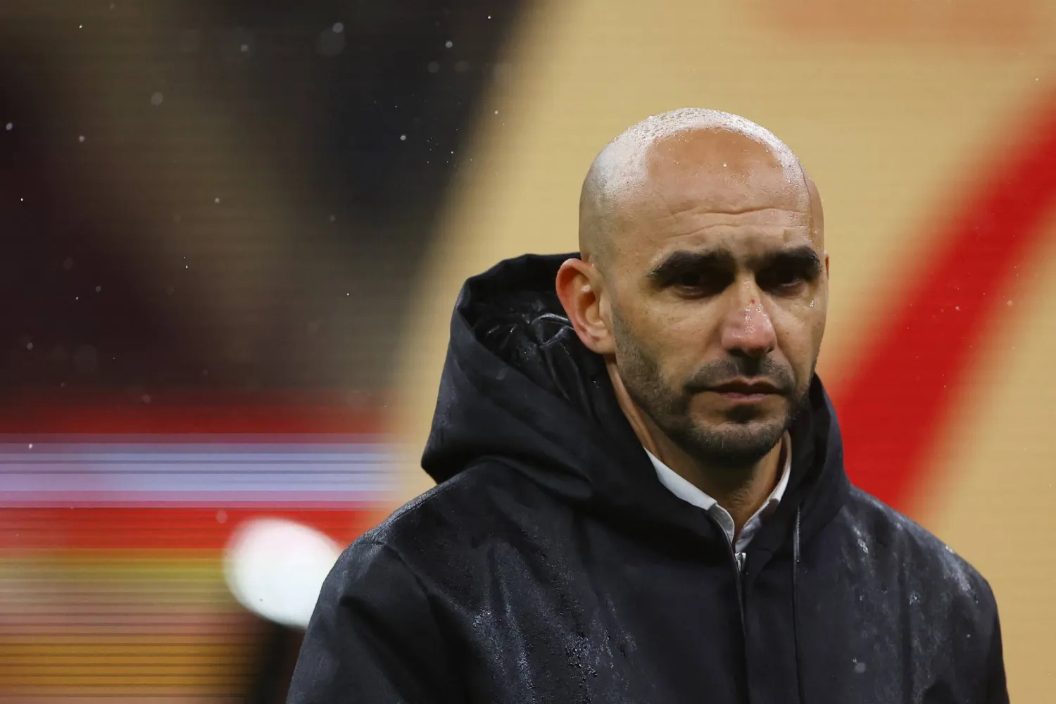 وليد الركراكي المدير الفني لمنتخب المغرب (رويترز)