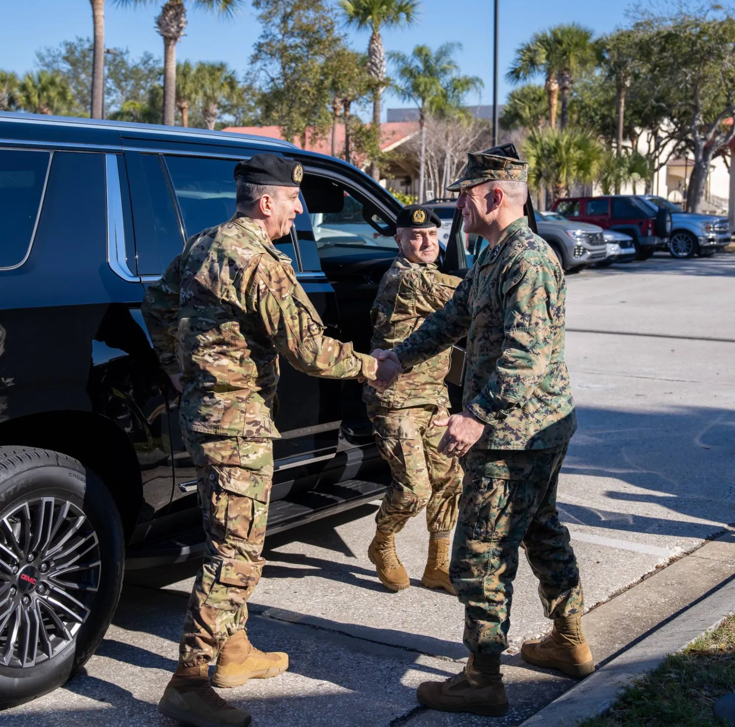 قائد الجيش العماد رودولف هيكل خلال زيارته إلى واشنطن (السفارة الأميركية في بيروت)