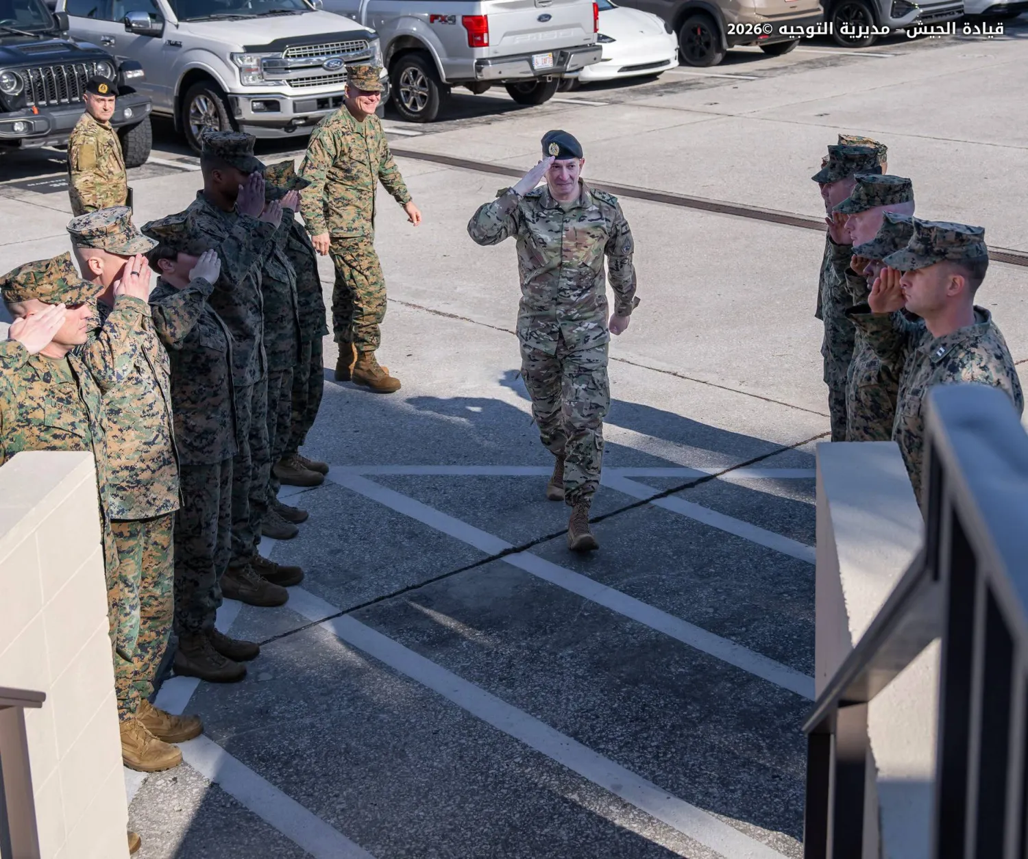 قائد الجيش العماد رودولف هيكل خلال زيارته إلى واشنطن (قيادة الجيش اللبناني)