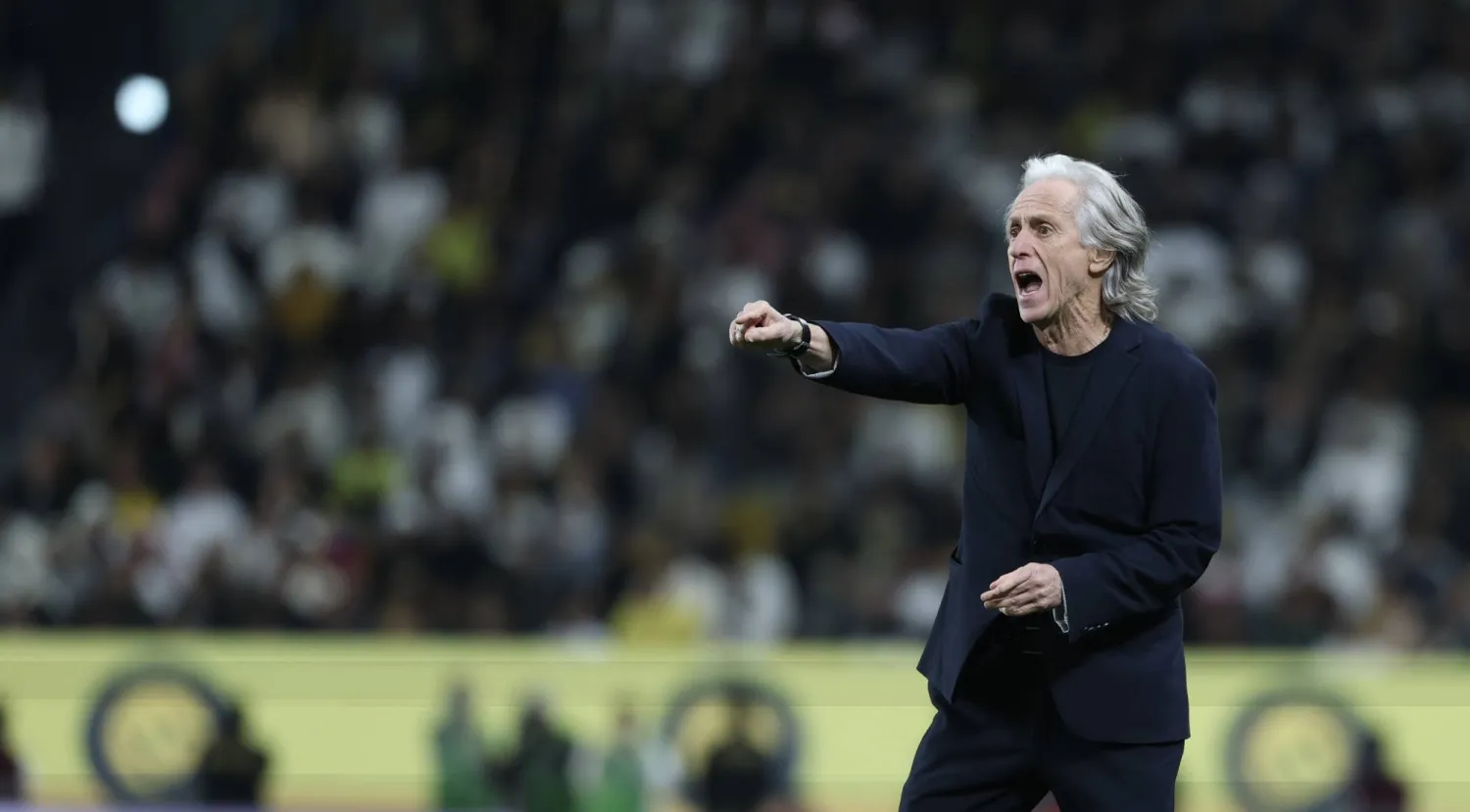 البرتغالي خورخي خيسوس مدرب «النصر» (تصوير: عبد العزيز النومان)