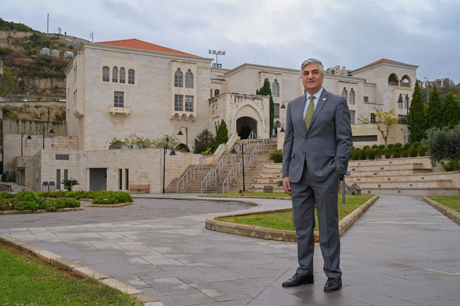 رئيس الجامعة اللبنانية-الأميركية في بيروت شوقي عبد الله (الشرق الأوسط)