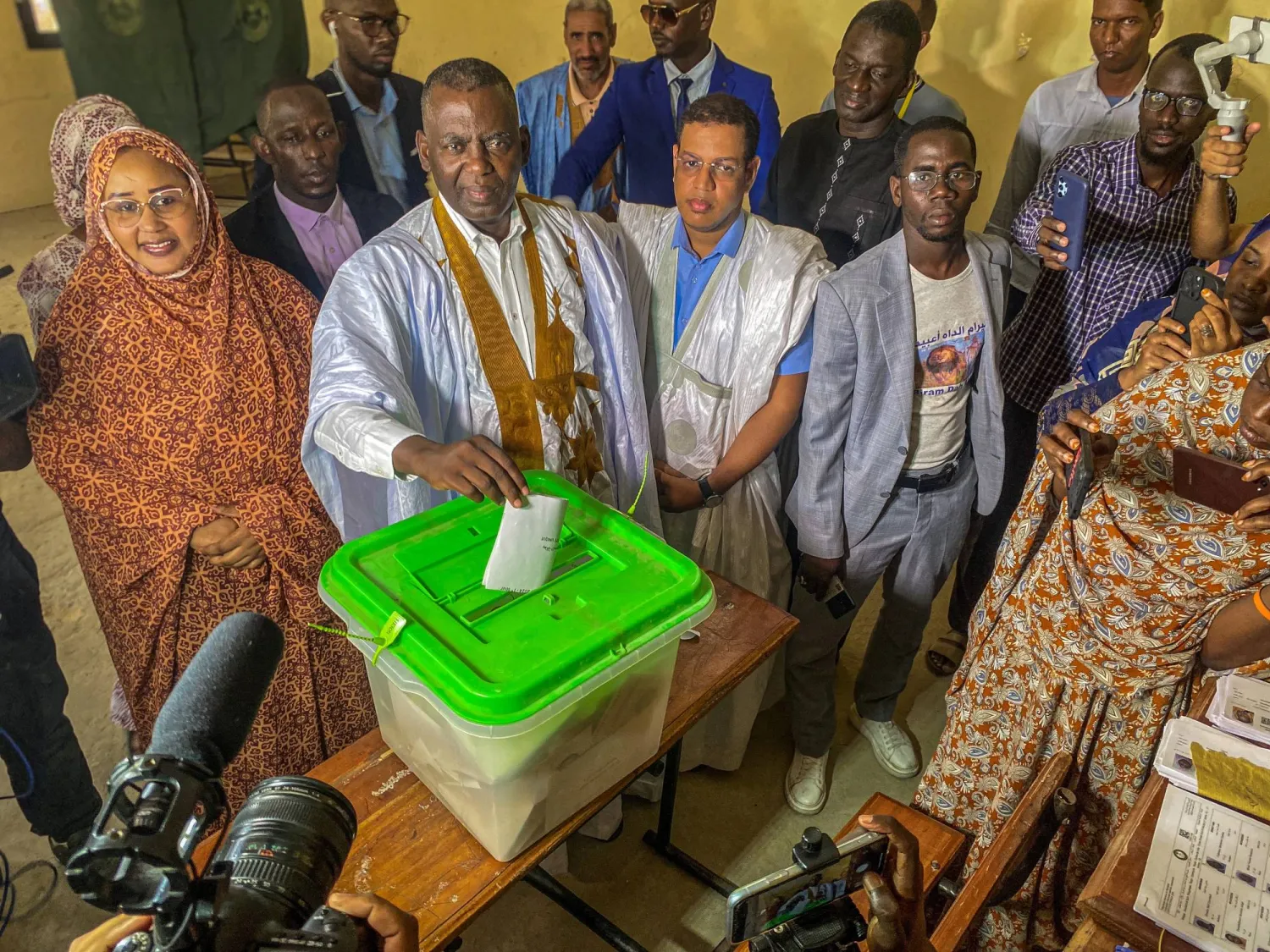 النائب البرلماني المعارض بيرام الداه اعبيد (أ.ف.ب)