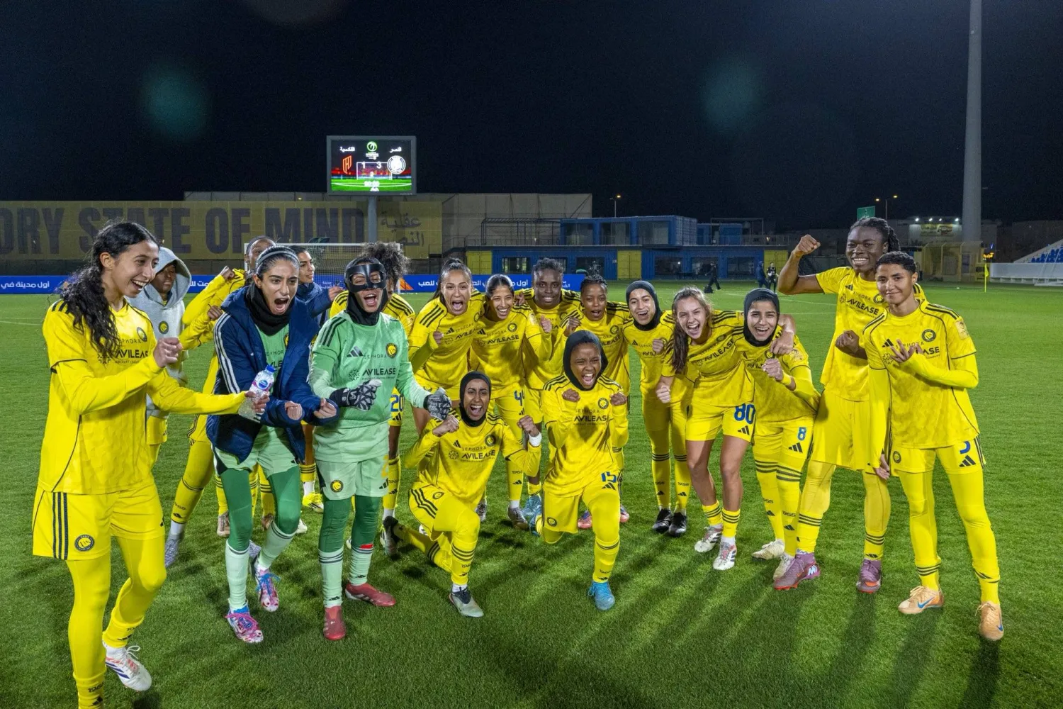 النصر يغرد في صدارة الترتيب بـ27 نقطة (دوري السيدات)