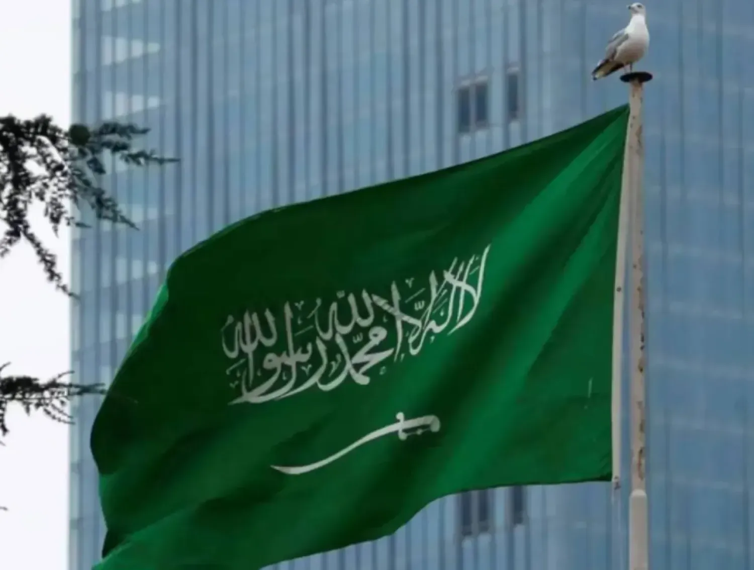 File photo of the Saudi flag/AAWSAT
